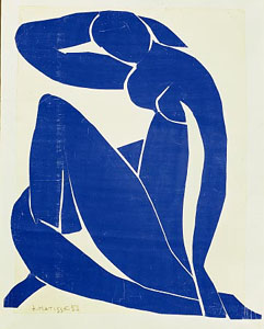 Nu bleu II - Matisse